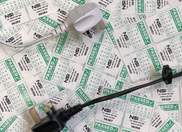 NSI Pat Testing Labels with Plugs, Is PAT Testing a Legal Requirement?